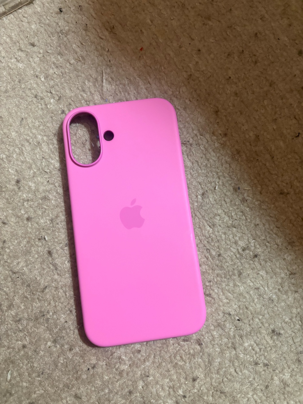 Apple Hot Pink Silicone iPhone Case